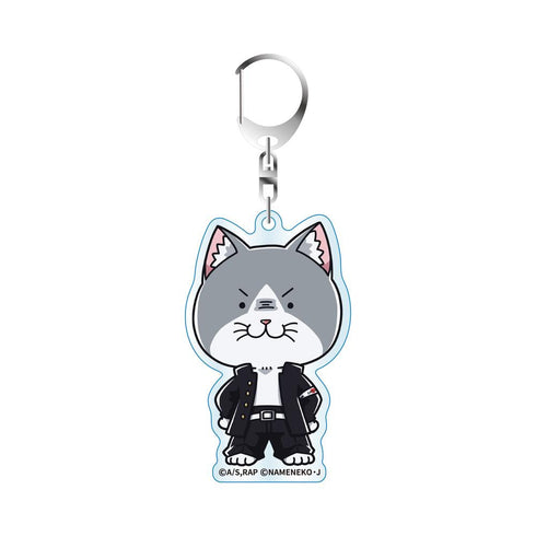 『ラーメン赤猫×なめ猫コラボ』アクリルキーホルダー 佐々木